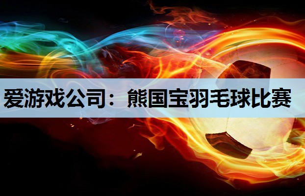 爱游戏公司：熊国宝羽毛球比赛